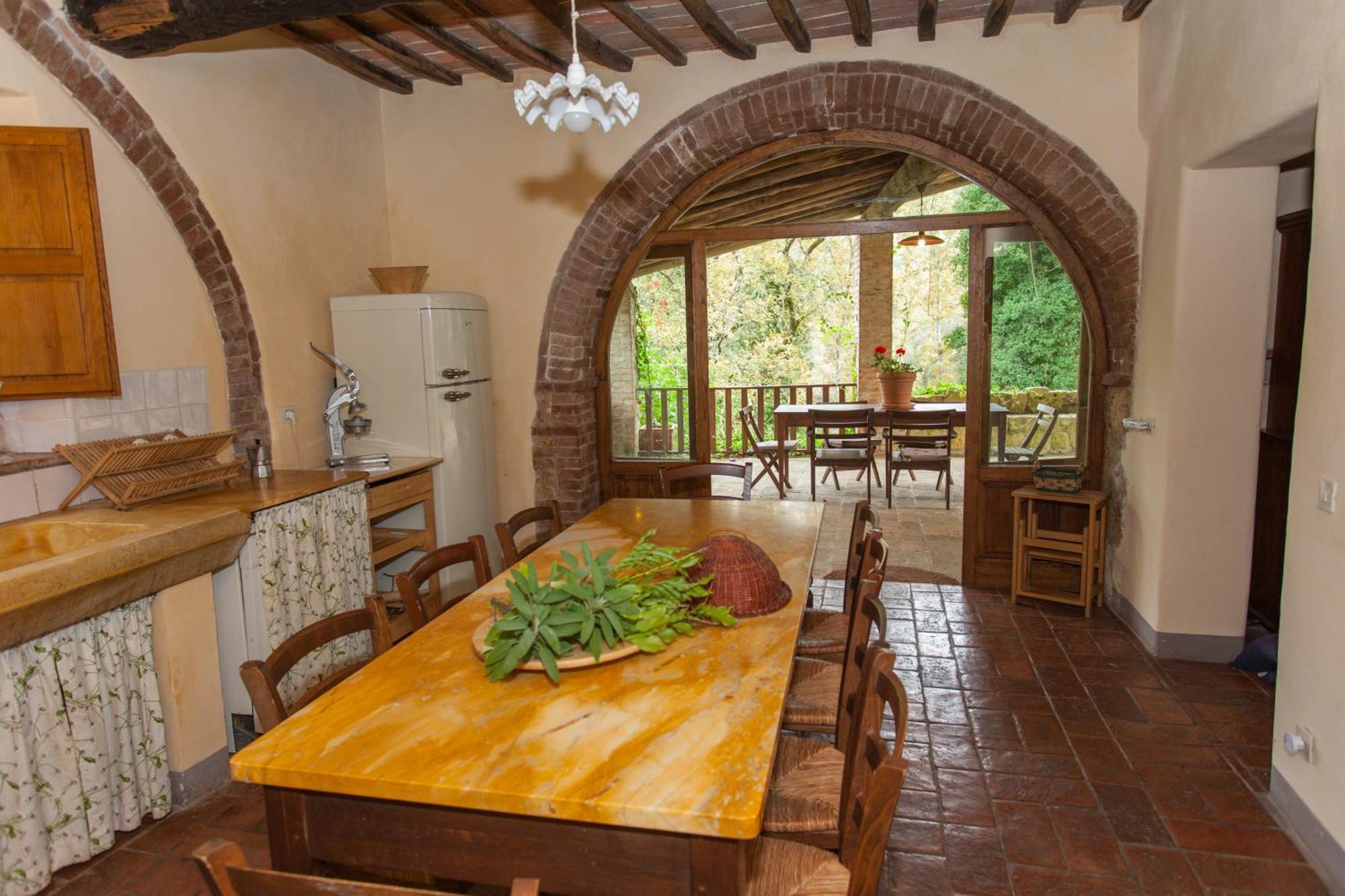 Tenuta Di Spannocchia Росия Экстерьер фото