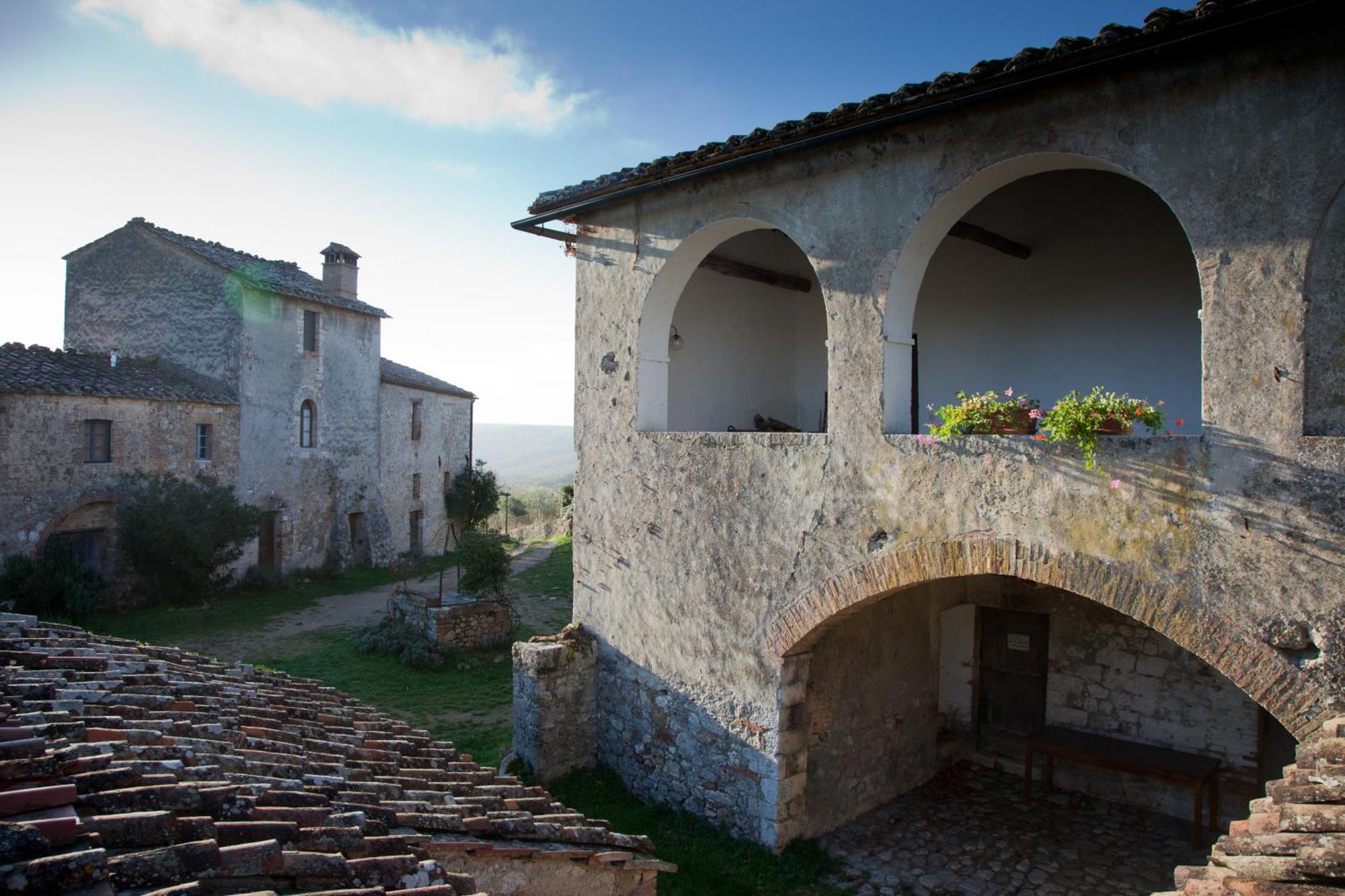 Tenuta Di Spannocchia Росия Экстерьер фото