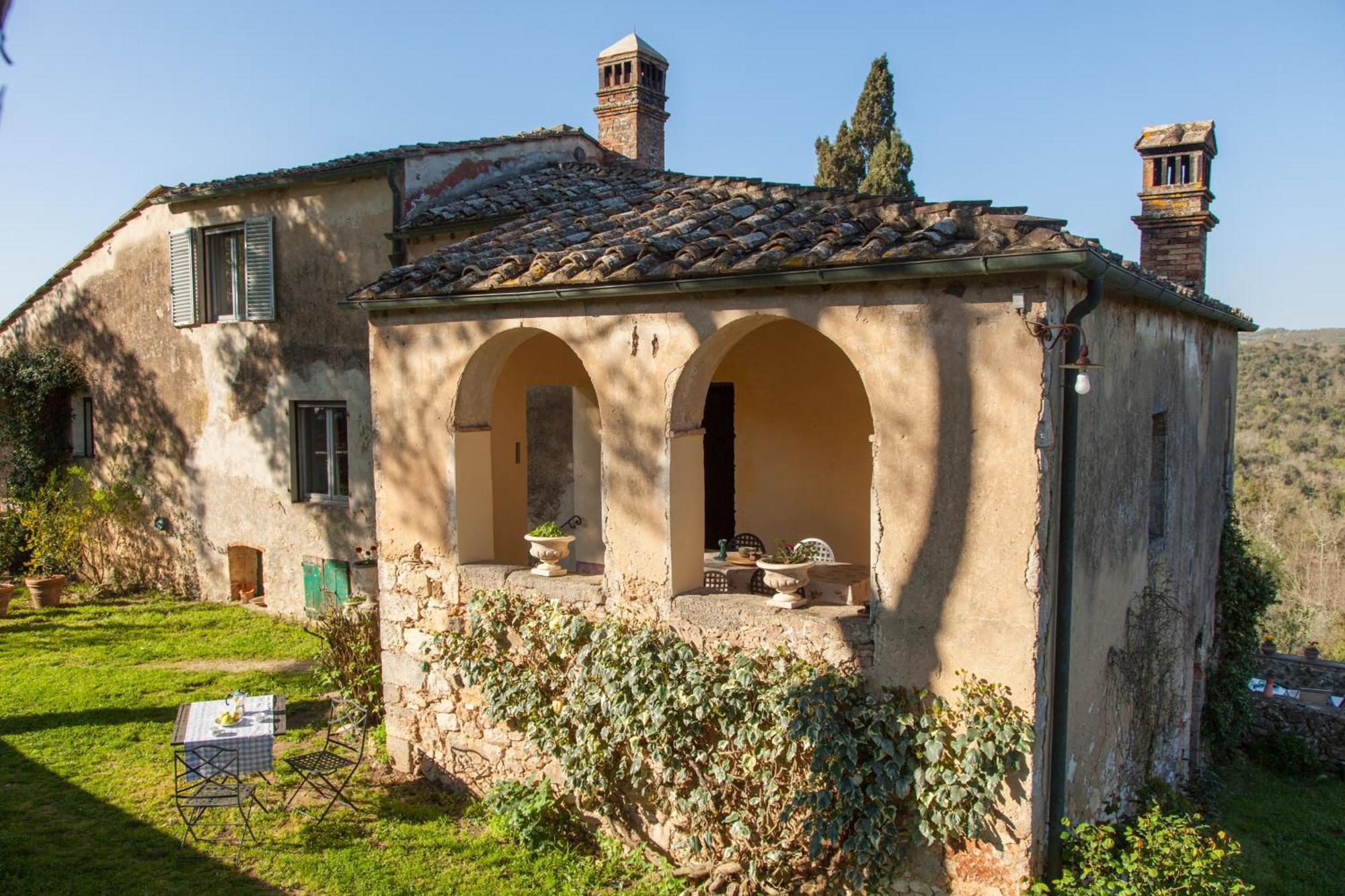 Tenuta Di Spannocchia Росия Экстерьер фото